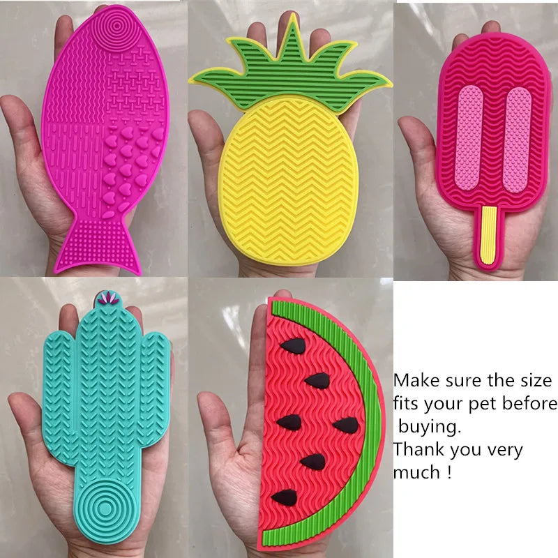 Silicone Licking Mat For Slow Feeding Pet Friendly Supplies