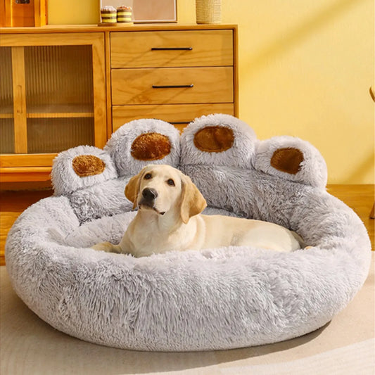 Plush Warm Dog Sofa Bed - Pet Friendly Supplies