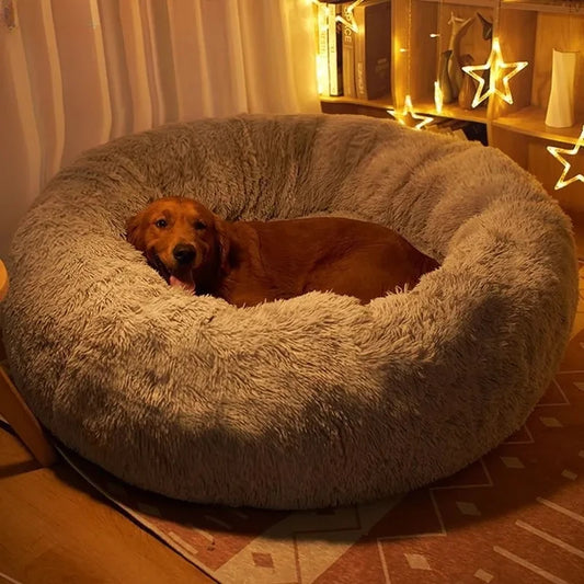 Ultra Soft Comfortable Donut Cuddler Dog Bed