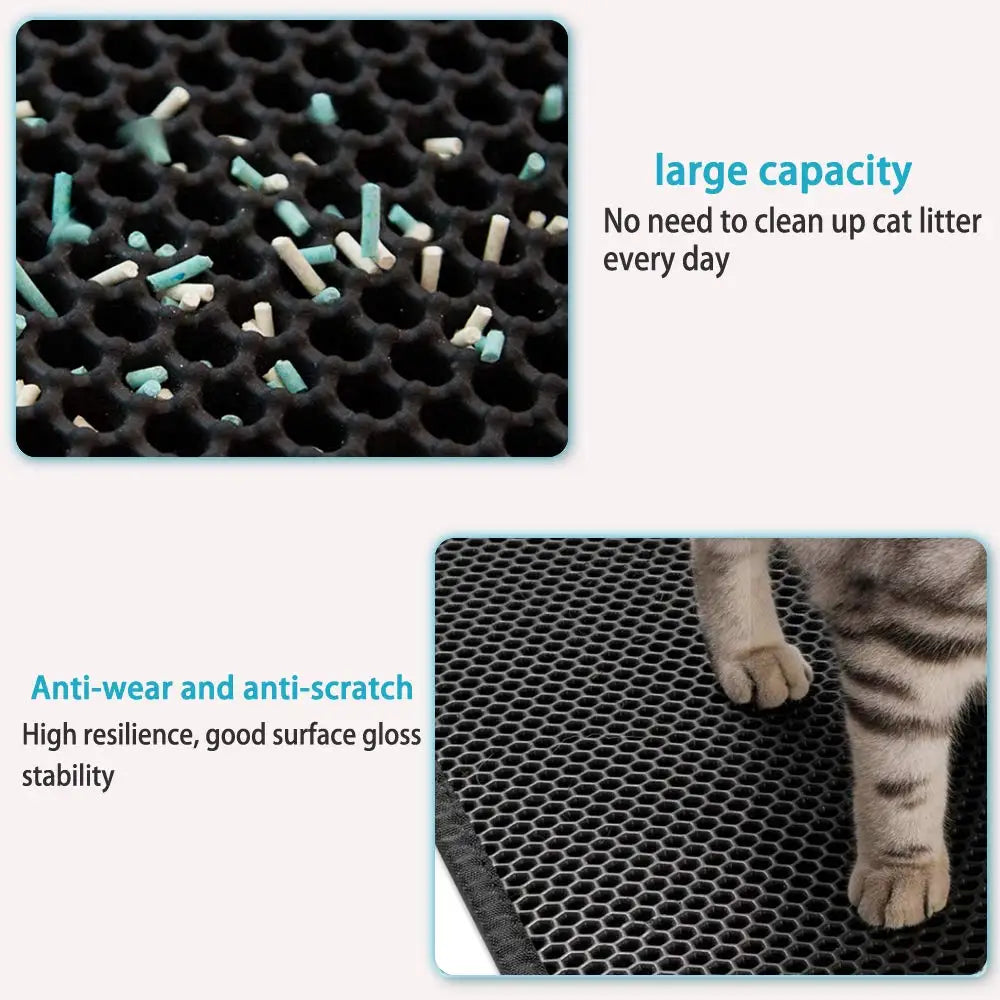 Cat Waterproof Litter Mat Pet Friendly Supplies