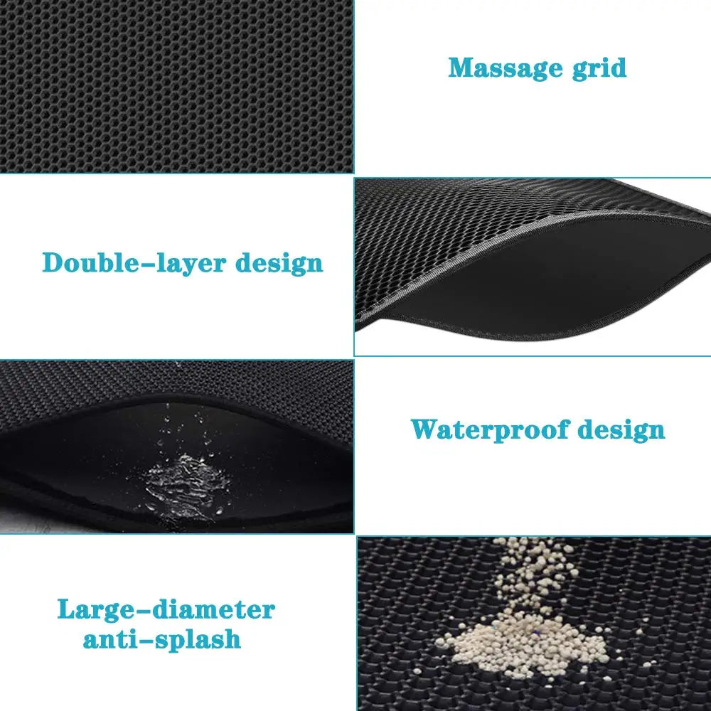 Cat Waterproof Litter Mat Pet Friendly Supplies