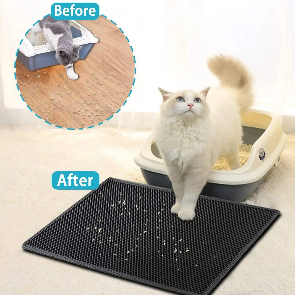 Cat Waterproof Litter Mat Pet Friendly Supplies