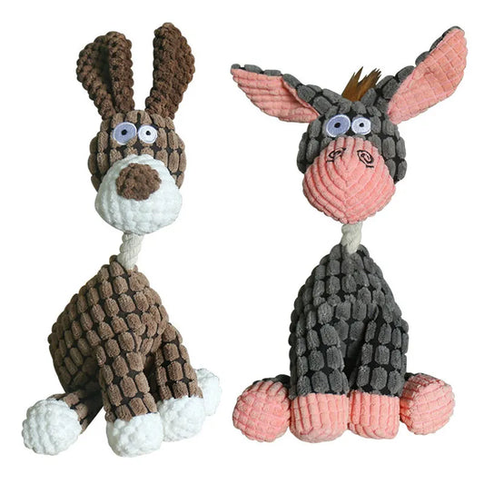 Fun Squeaky Donkey Toy - Pet Friendly Supplies