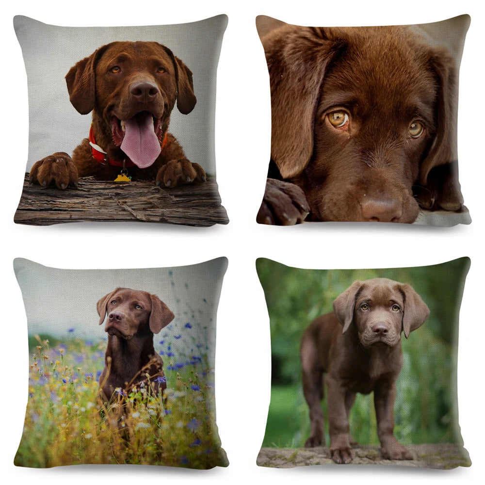 Cute Labrador Pillowcase Pet Friendly Supplies