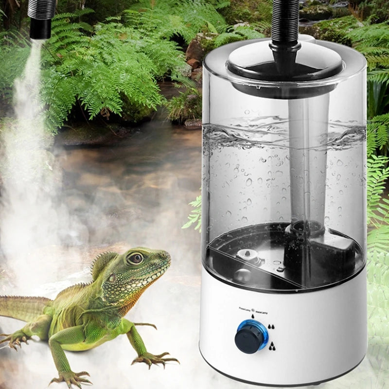 Mist Fogger Reptile Humidifier Amphibians Terrariums Pet Friendly Supplies