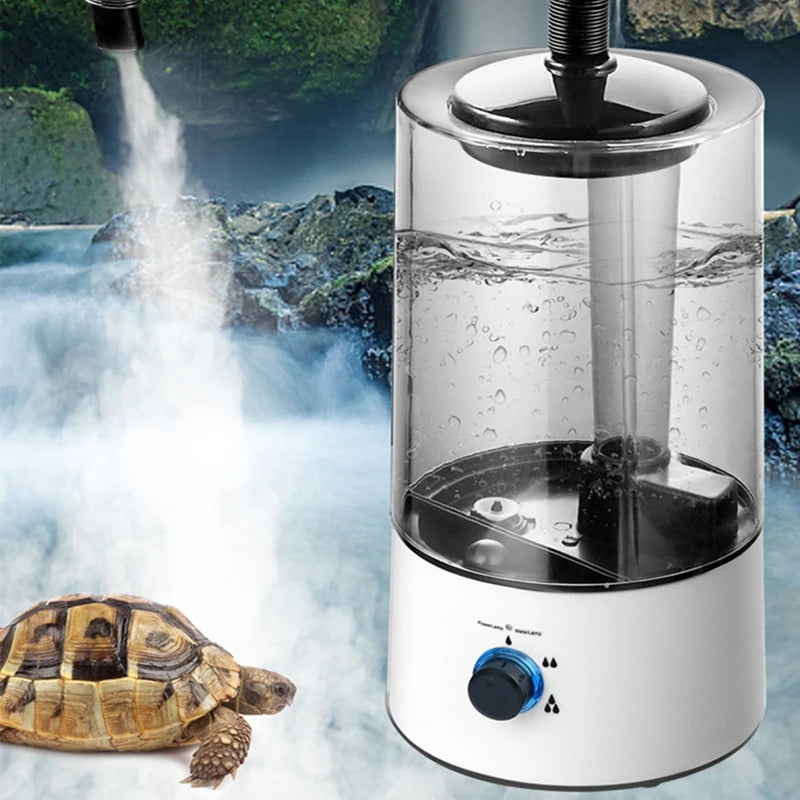 Mist Fogger Reptile Humidifier Amphibians Terrariums Pet Friendly Supplies