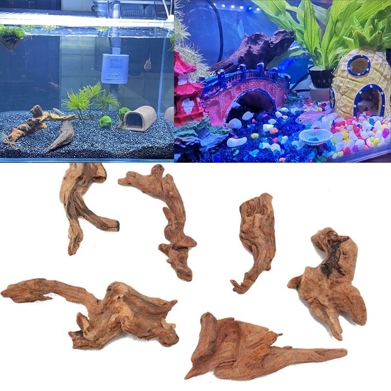 Driftwood Decoration For Reptile/Fish Tank Pet Friendly Supplies