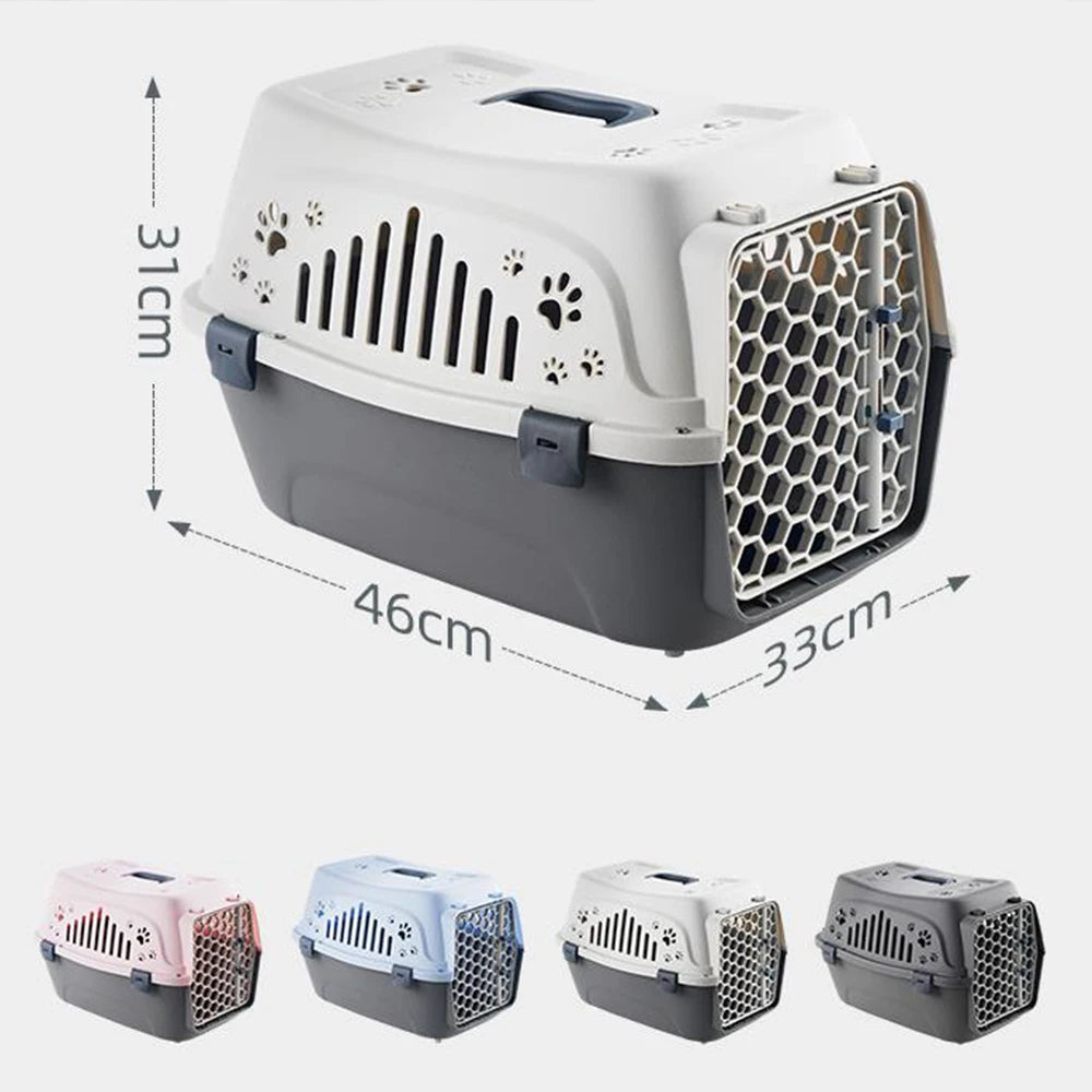 Breathable Travel Cat Carrier Box Pet Friendly Supplies