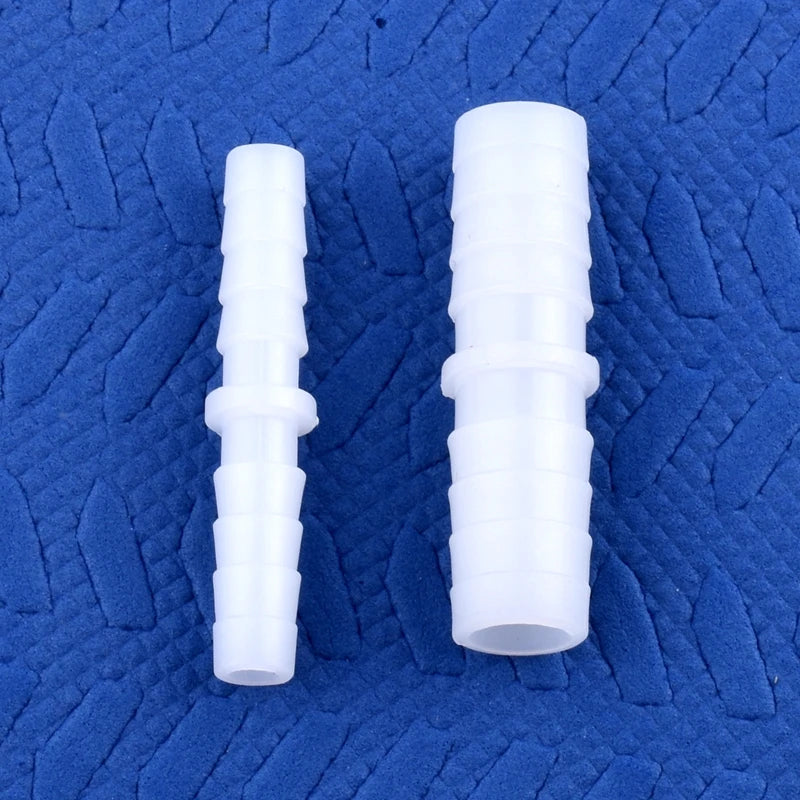 5~200pcs 4~14mm Food Grade Plastic Equal Dia Direct Connectors Aquarium Fish Tank Air Pump Hose Pagoda Joint Water Pipe Fittings Pet Friendly Supplies