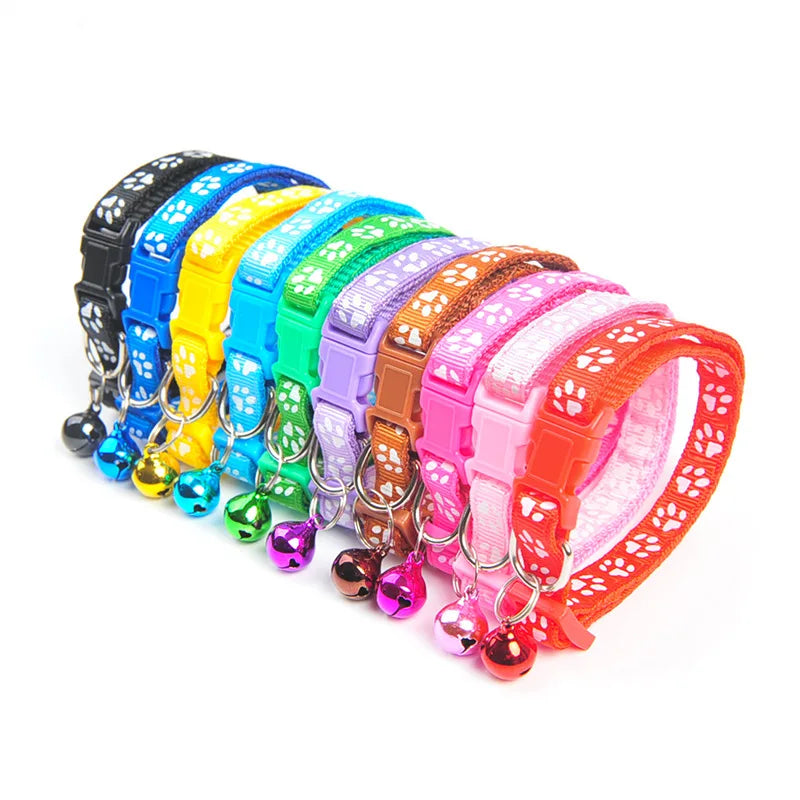 Funny Footprint Cat Collar Pet Friendly Supplies