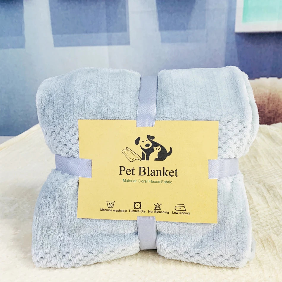 Winter Warm Luxurious Blanket Pet Friendly Supplies