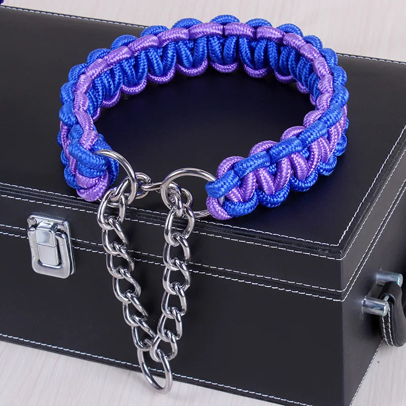 High Quality Color Pinch Chain Collar Pet Friendly Supplies