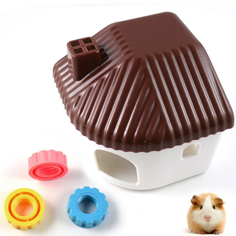 Colorful Mountable Small Animal Cute Small Bedroom House Pet Friendly Supplies