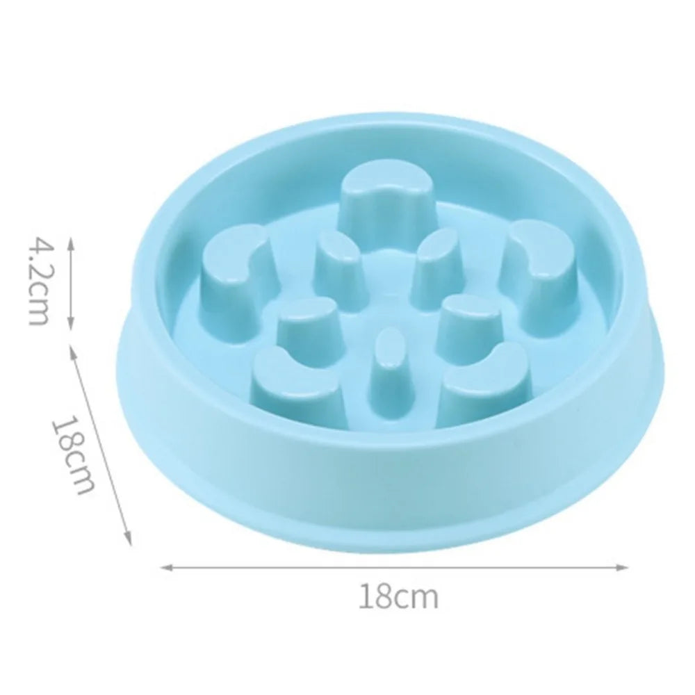 Slow Feeding Anti - Gulp Dog Bowl Pet Friendly Supplies