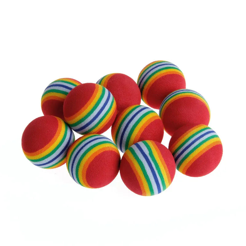 Colorful Cat Ball Pet Friendly Supplies