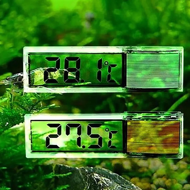 Aquarium Thermometer Electronic LCD Digital Fish Tank Temperature Measurement Pet Friendly Supplies