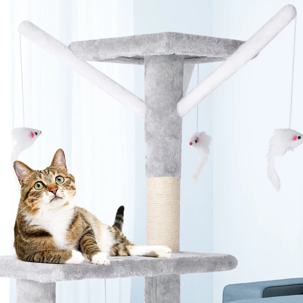 Cat Climbing Shelf Tower Pet Friendly Supplies