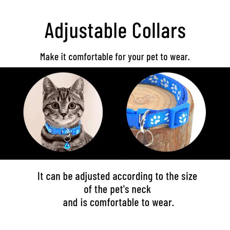 Cute Bell Collar For Cats Pet Friendly Supplies