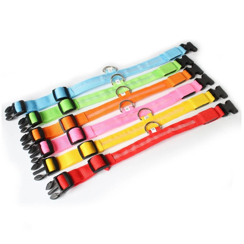 Luminous Led Collar Pet Friendly Supplies