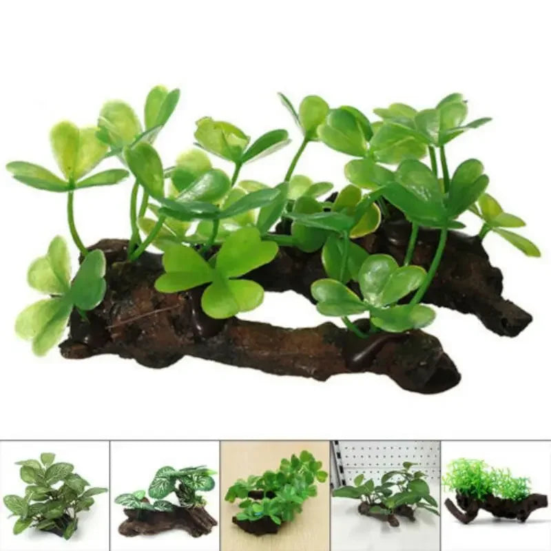 Artificial Tree Trunk Driftwood Aquarium Fish Tank/Reptile Pet Friendly Supplies