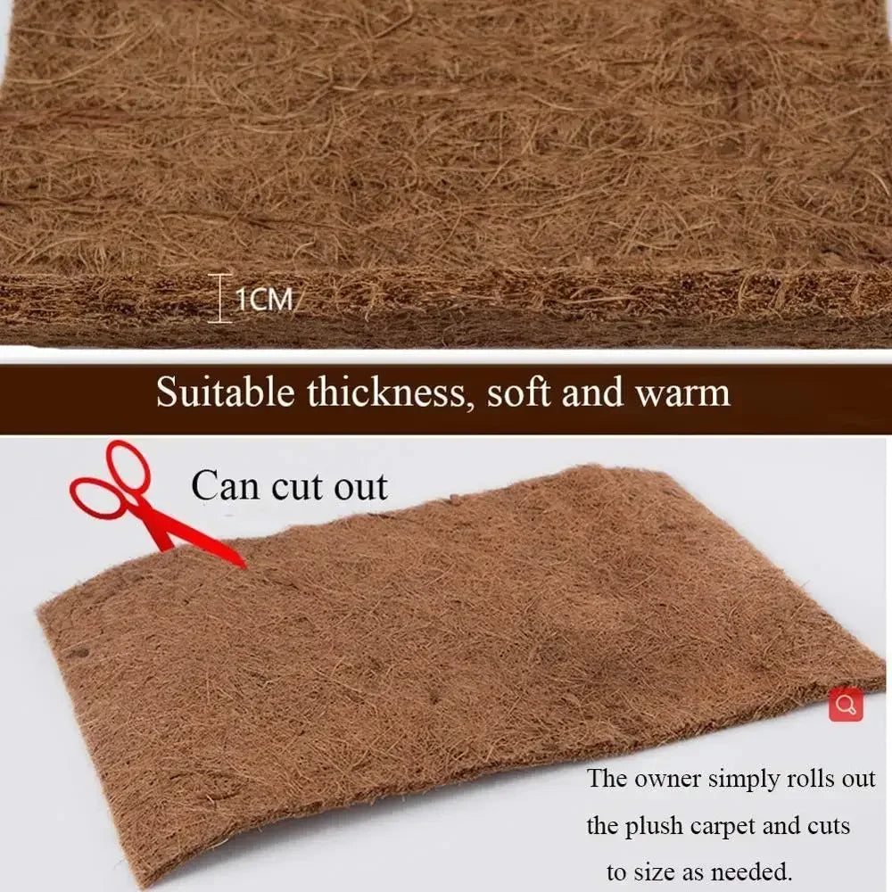 Reptile Carpet Natural Coconut Fiber Pet Friendly Supplies