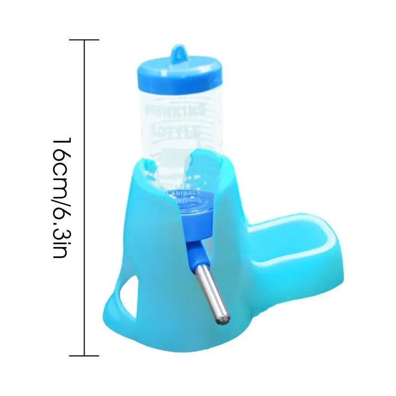 Small Animal Water Bottle/Food Feeder Automatic Dispenser Double/Single Bottle Holder Pet Friendly Supplies