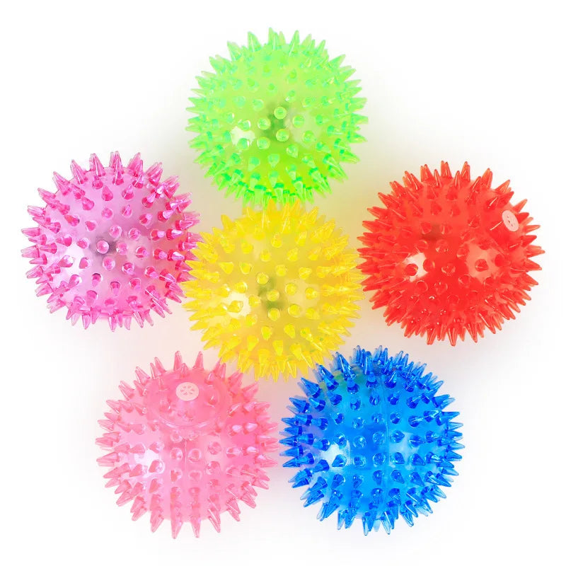 Luminous Sound Bouncy Ball Pet Friendly Supplies