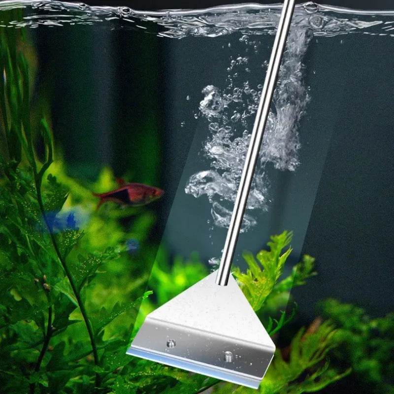 Fish Tank Cleaning Tool Flat Sand Algae Removal Pet Friendly Supplies