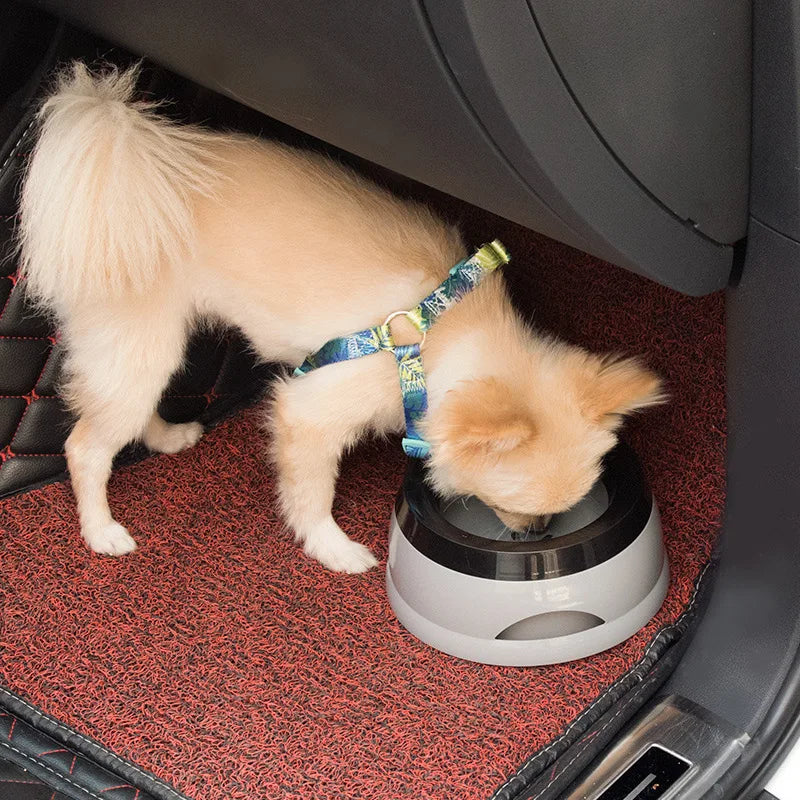 Travel Car Bowl, Anti-skid & Splash-proof Pet Friendly Supplies