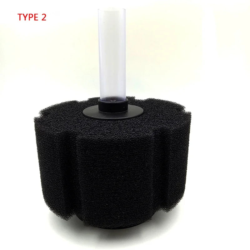 Fish Tank Filter Reusable Biochemical Sponge Aquarium Filter Air Pump Skimmer Filtration Aquatic Pet Friendly Supplies