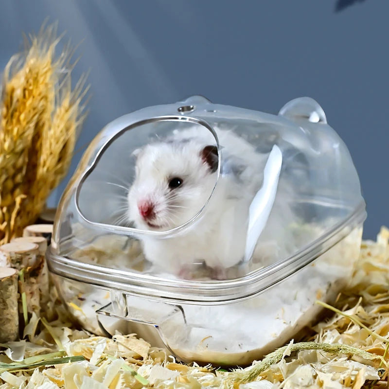 Small Animal Transparent Bathroom Pet Toilet Pet Friendly Supplies