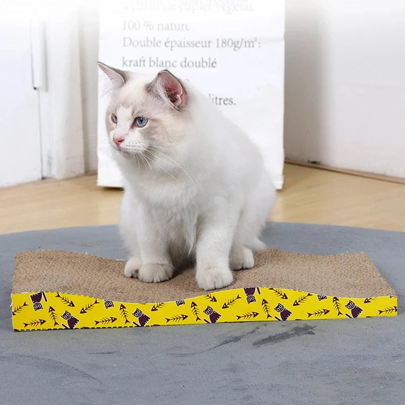 M-Shape Cat Scratching Board Pet Friendly Supplies