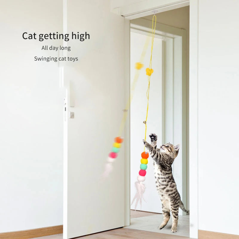 Swinging Teasing Cat Toy Pet Friendly Supplies