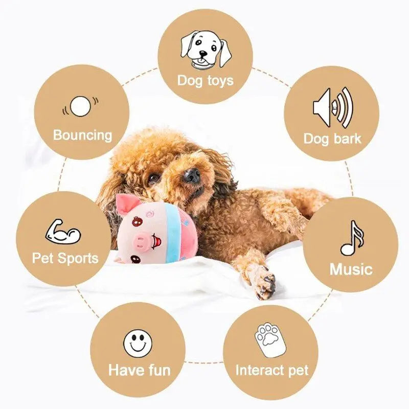 Electronic Talking Interactive Dog Ball Pet Friendly Supplies