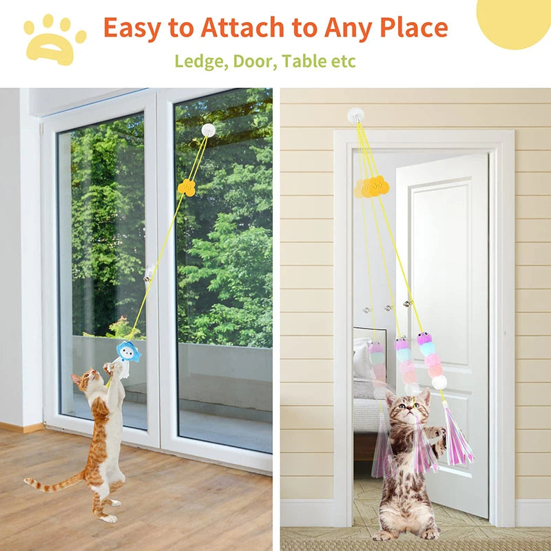 Swinging Teasing Cat Toy Pet Friendly Supplies