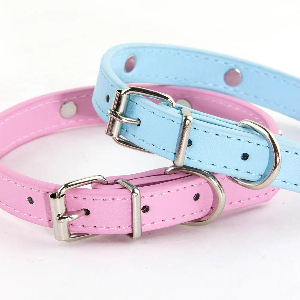 Paw Leather Durable Dog Collars - Pet Friendly Supplies