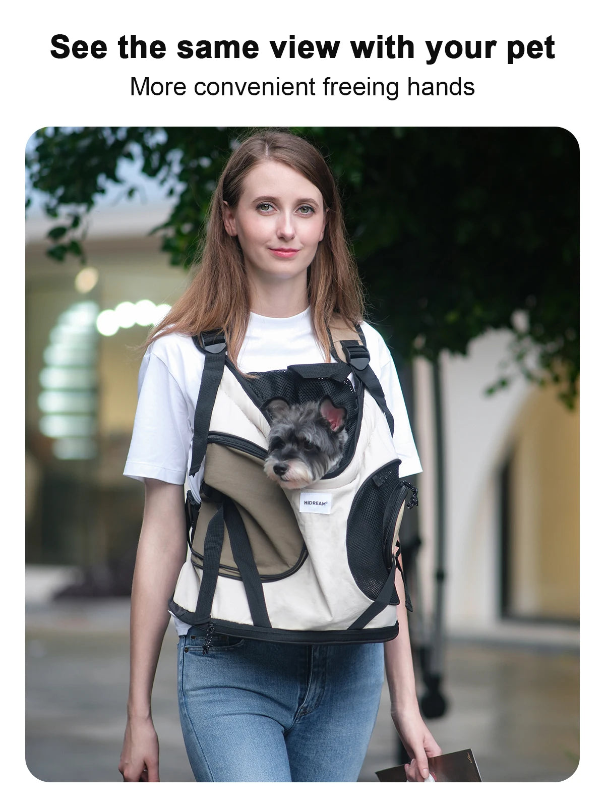 Portable Travel Chest Sling Bag For Cat Pet Friendly Supplies