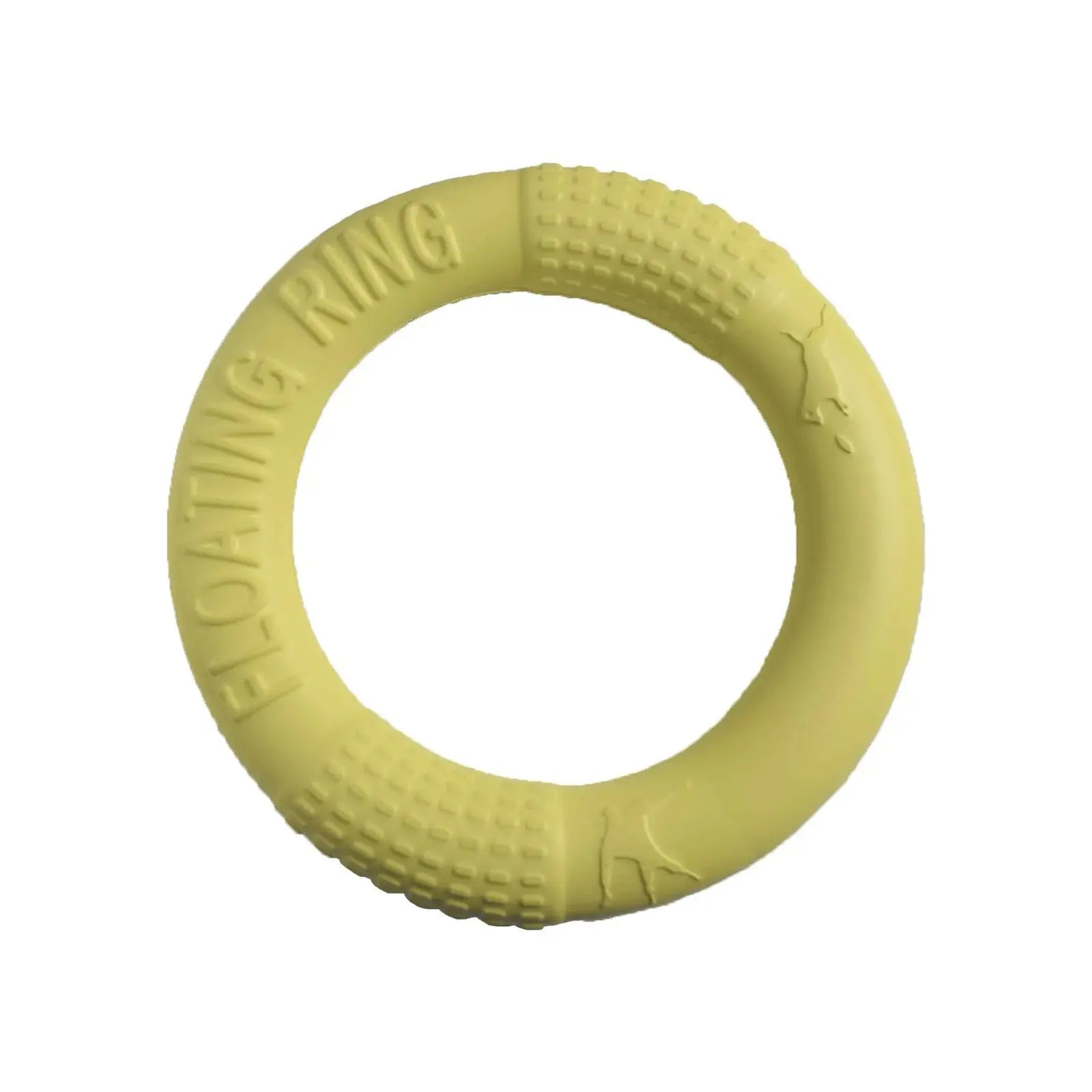 Mini Puppy Flying Disk Teether Rubber Ring. - Pet Friendly Supplies