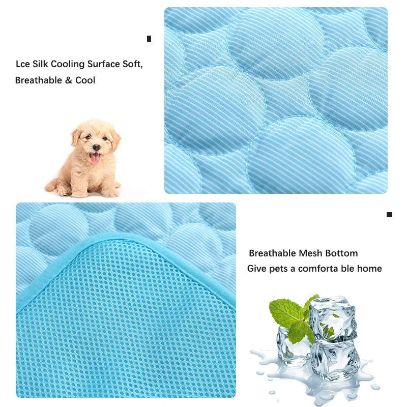 Dog Cooling Summer Pad Pet Friendly Supplies