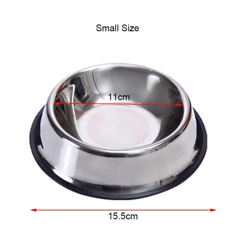 Stainless Steel Bowl Pet Friendly Supplies