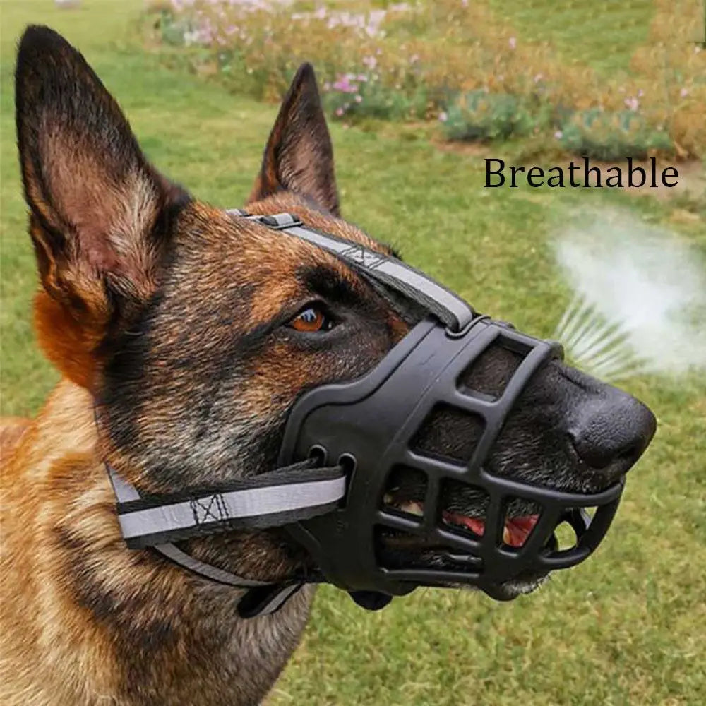 Comfy Silicone Breathable Dog Muzzle Pet Friendly Supplies