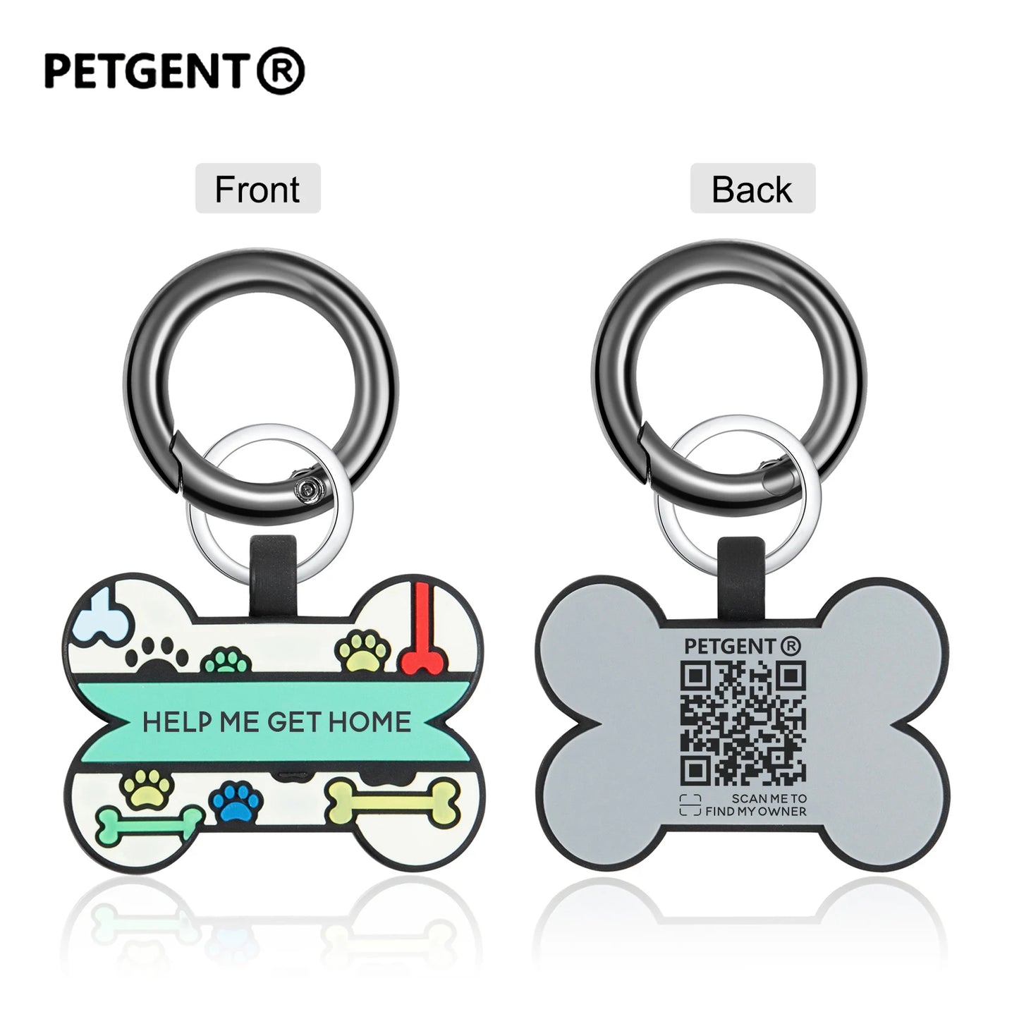 Personalised ID Tag, Scan QR Code & Get Pet Information Online - Pet Friendly Supplies