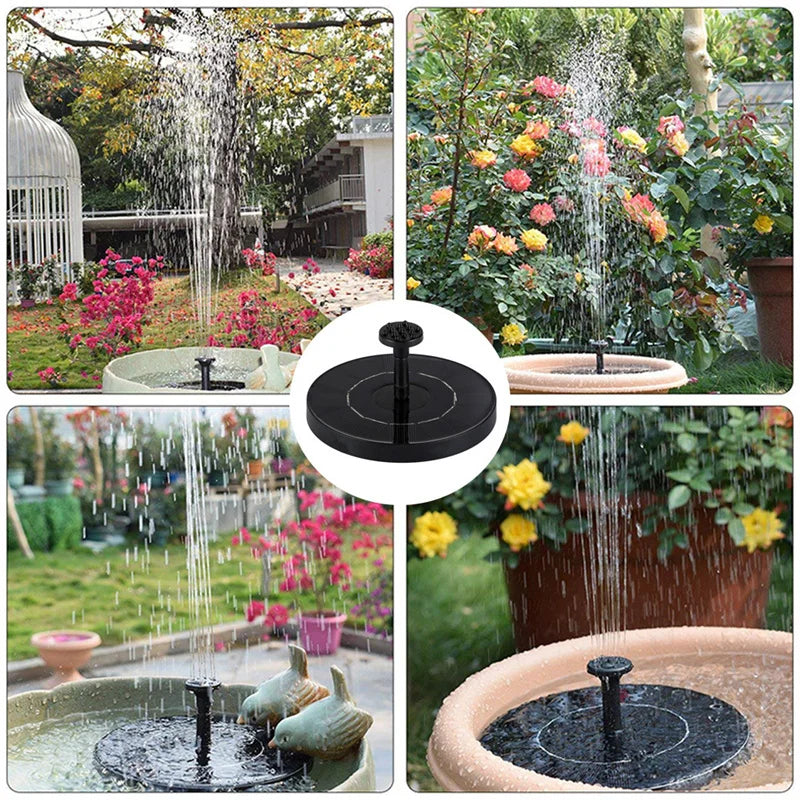 Beautiful Solar LED Fountain - Pet Friendly Supplies