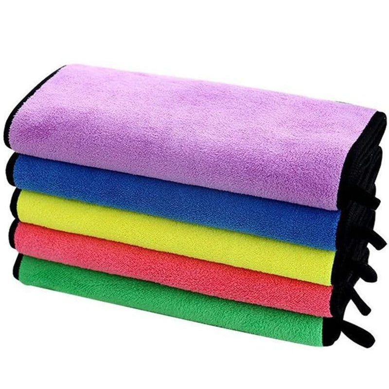 Quick-Dry Absorbent Bath Towels Pet Friendly Supplies