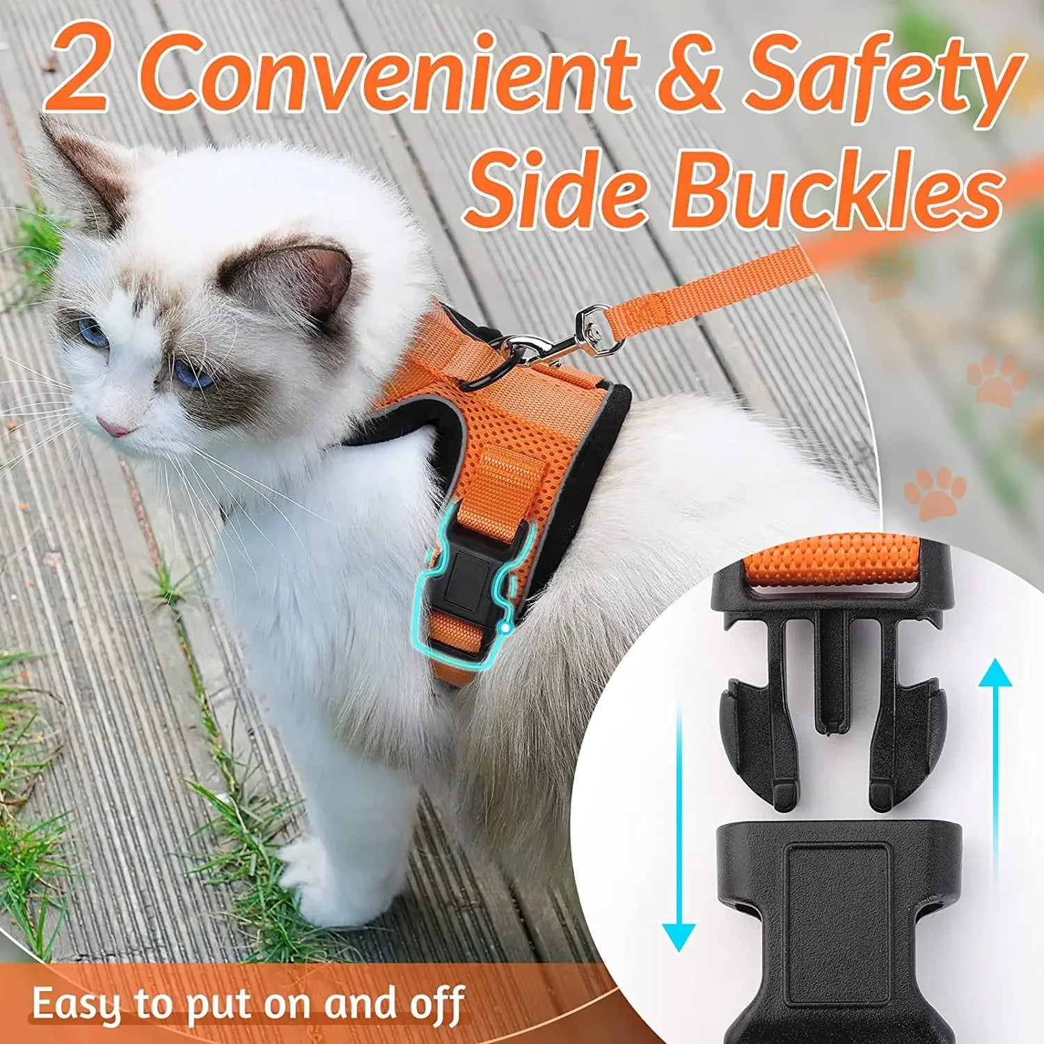 Cat Harness and Leash Pet Friendly Supplies