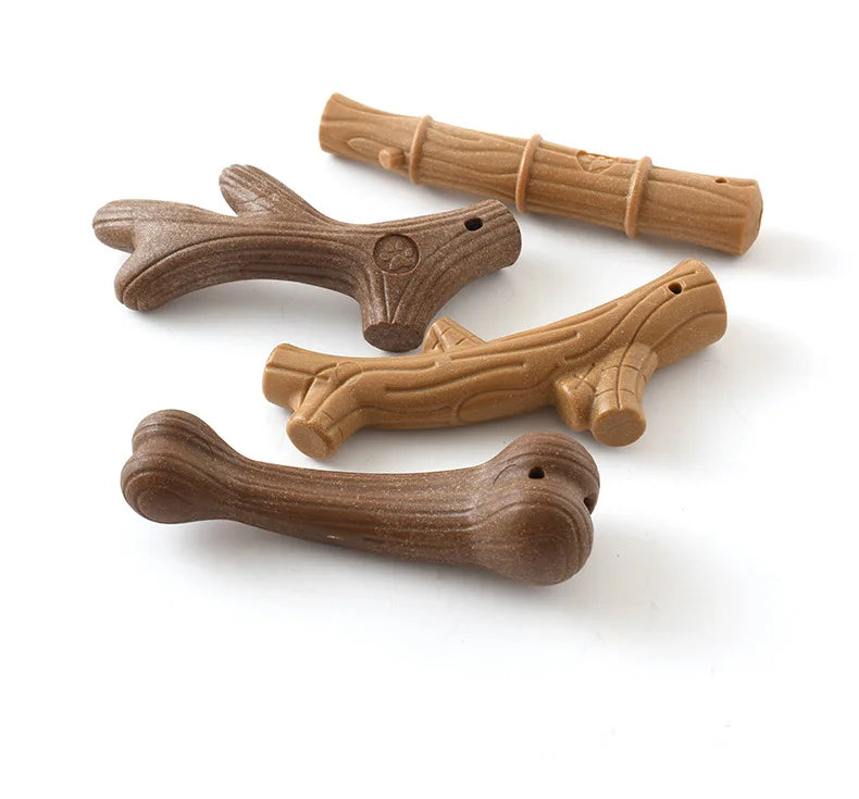 Cute Pinewood Antler Dog Chew - Pet Friendly Supplies