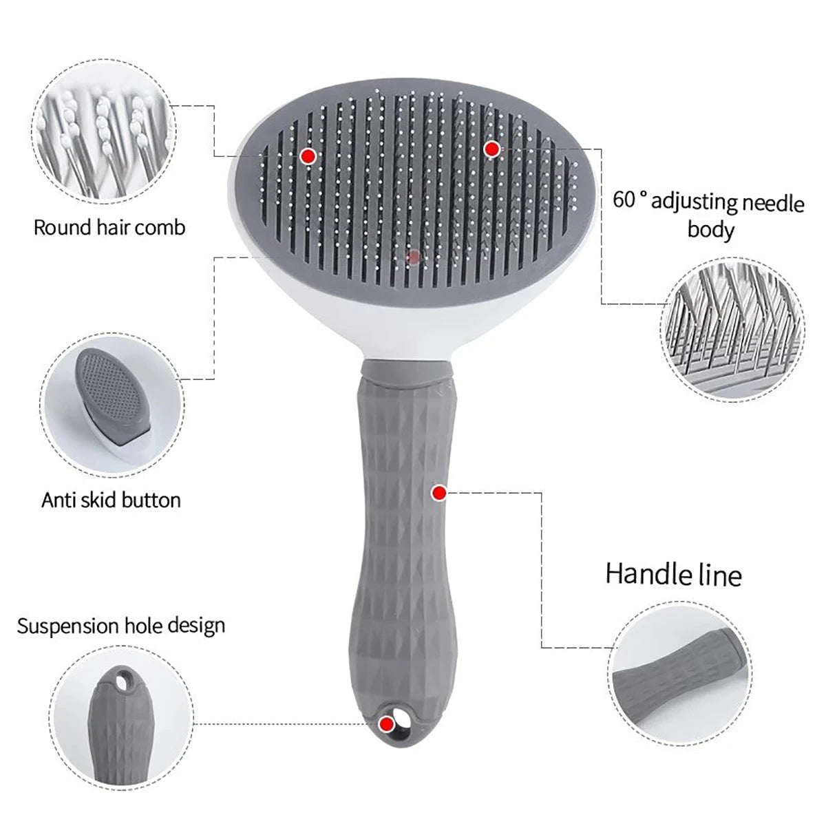 Cat Hair Remover Brush Pet Friendly Supplies