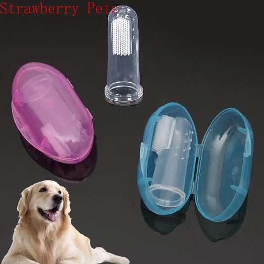 Hot Selling Soft Pet Finger Toothbrush - Pet Friendly Supplies