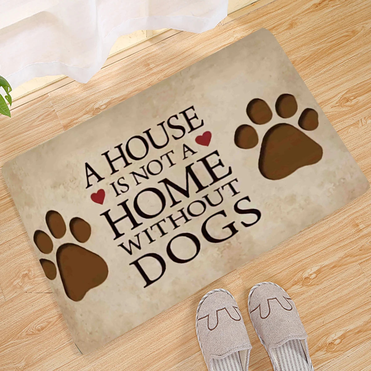 Wipe your paws welcome Doormat Pet Friendly Supplies