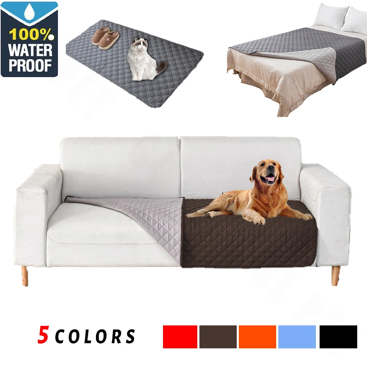 Waterproof Dog Blanket Pet Friendly Supplies